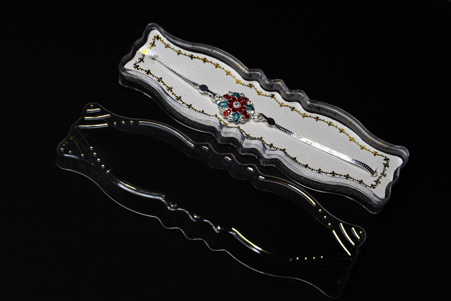 Blossom Reverie 0.01 Carat Lab-Grown Diamond 925 Silver Rakhi