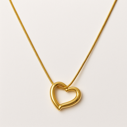 Swaying Heart Necklace
