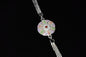 Celestial Grace 0.01 Carat Lab Diamond 925 Silver Rakhi