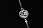 Silver Spectrum 0.01 Carat Lab Diamond 925 Silver Rakhi