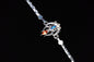 Shiva 0.01 Carat Lab-Grown Diamond 925 Silver Rakhi