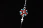 Blossom Reverie 0.01 Carat Lab-Grown Diamond 925 Silver Rakhi