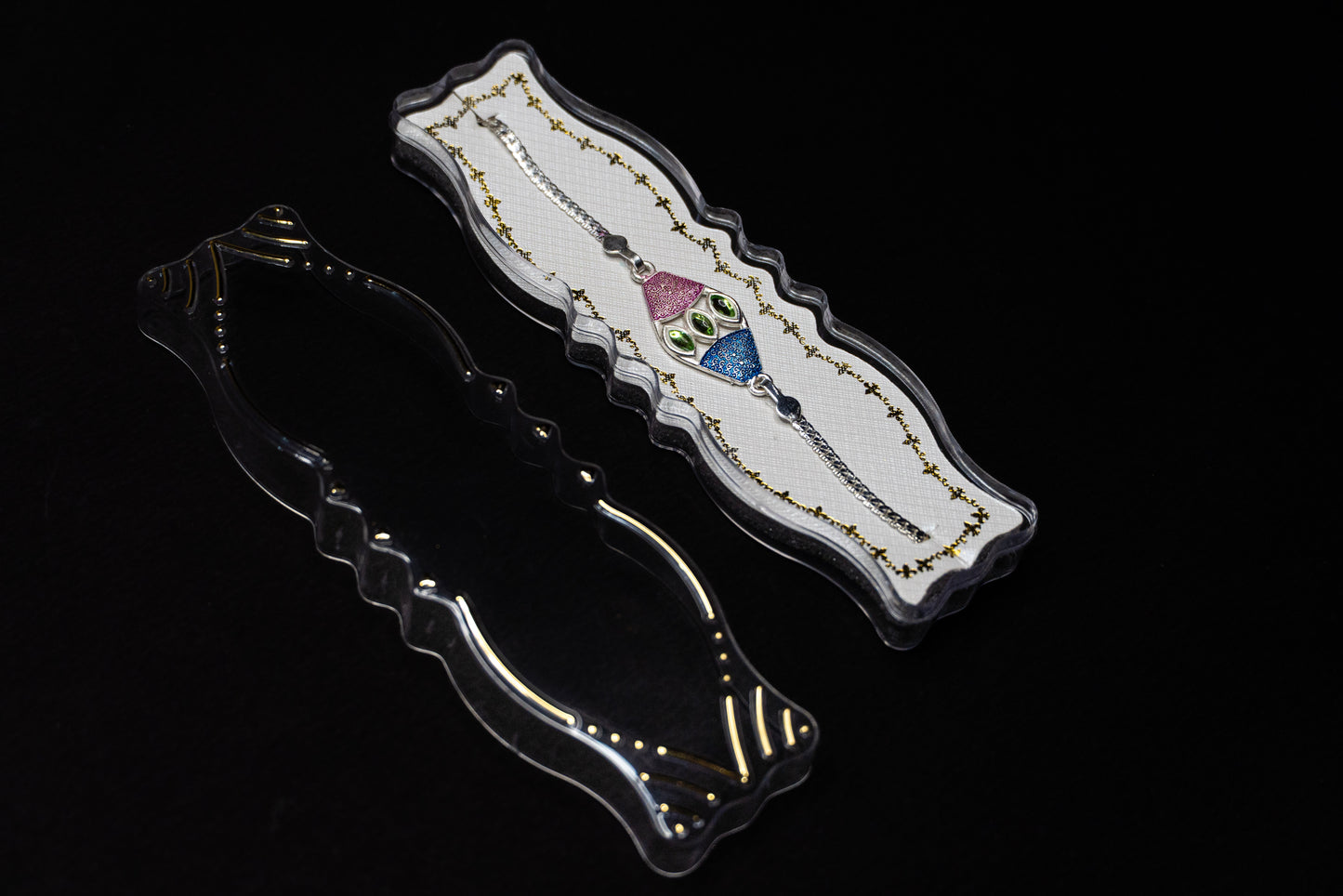 Triad Aura 0.01 Carat Lab-Grown Diamond 925 Silver Rakhi