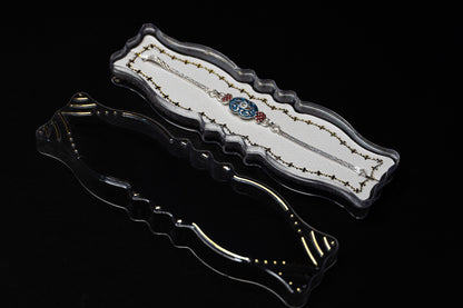Lavender Grace 0.01 Carat Lab-Grown Diamond 925 Silver Rakhi