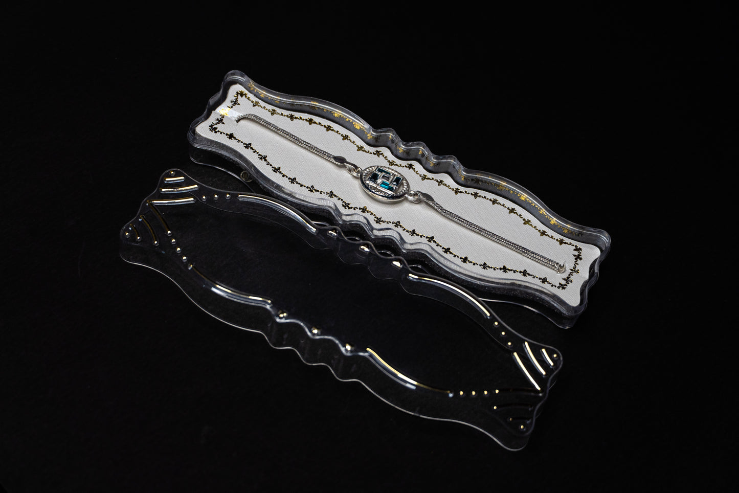 Azure Harmony 0.01 Carat Lab-Grown Diamond 925 Silver Rakhi